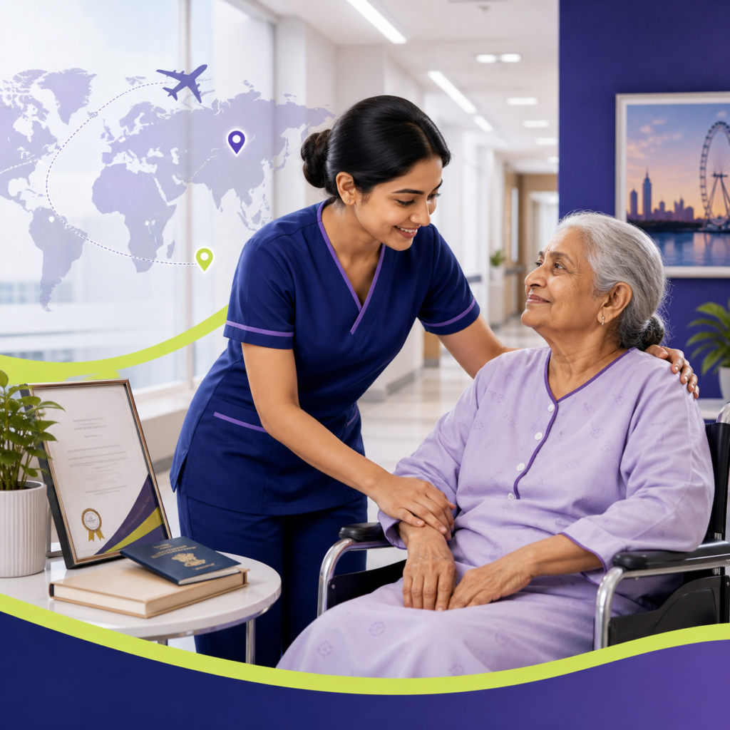 Caregiver Jobs Abroad for Indian Candidates