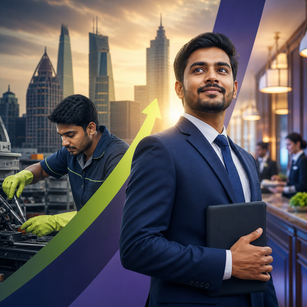 From Helper to Supervisor: Indian Worker Success Story Abroad